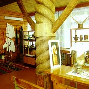 Экспозиция школьного музея М.Коргуева