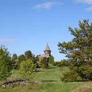 Вид на Петропавловскую церковь