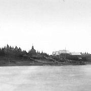 Вид на деревню Петровский Ям (из архива НМ РК)
