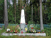 Братские могилы советских воинов на воинском кладбище п.Софпорог