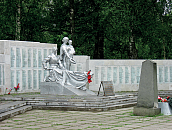 Братская могила воинов ВОВ, г.Пудож