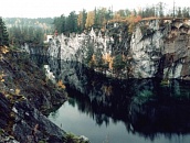 Ruskeala marble quarry, 1766-1940