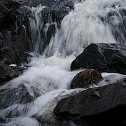 Водопад Кивач летом