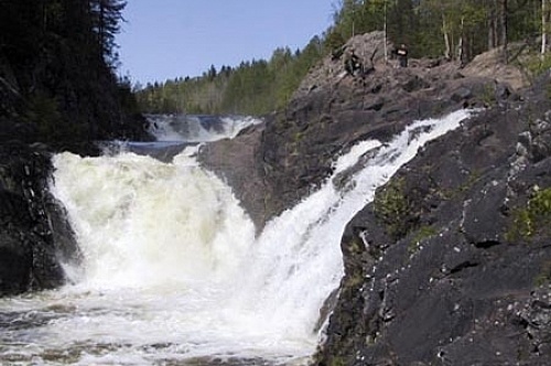 Kivach Waterfall