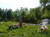 Братская могила воинов ВОв, п.Заозерный