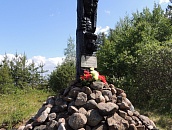 Братская могила десанта 85-й стрелковой бригады п.Ондозеро