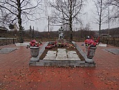 Братская могила Кондопожский р-н, с. Спасская Губа, ул. Советская