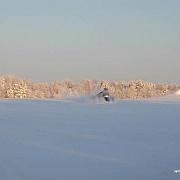 Новый год в Карелии на снегоходах