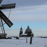 Kizhi in winter