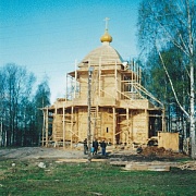 Строительство храма Покрова Богородицы